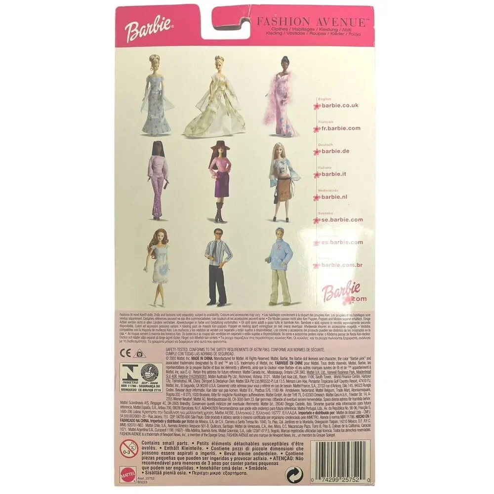Vintage 2002 Mattel Ken Fashions Outfit Set Y2K‎ Streetwear Hip Hop #25752 NIB